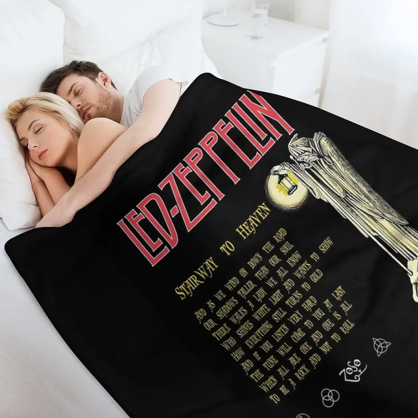 Stairway To Heaven Album Weighted Blanket