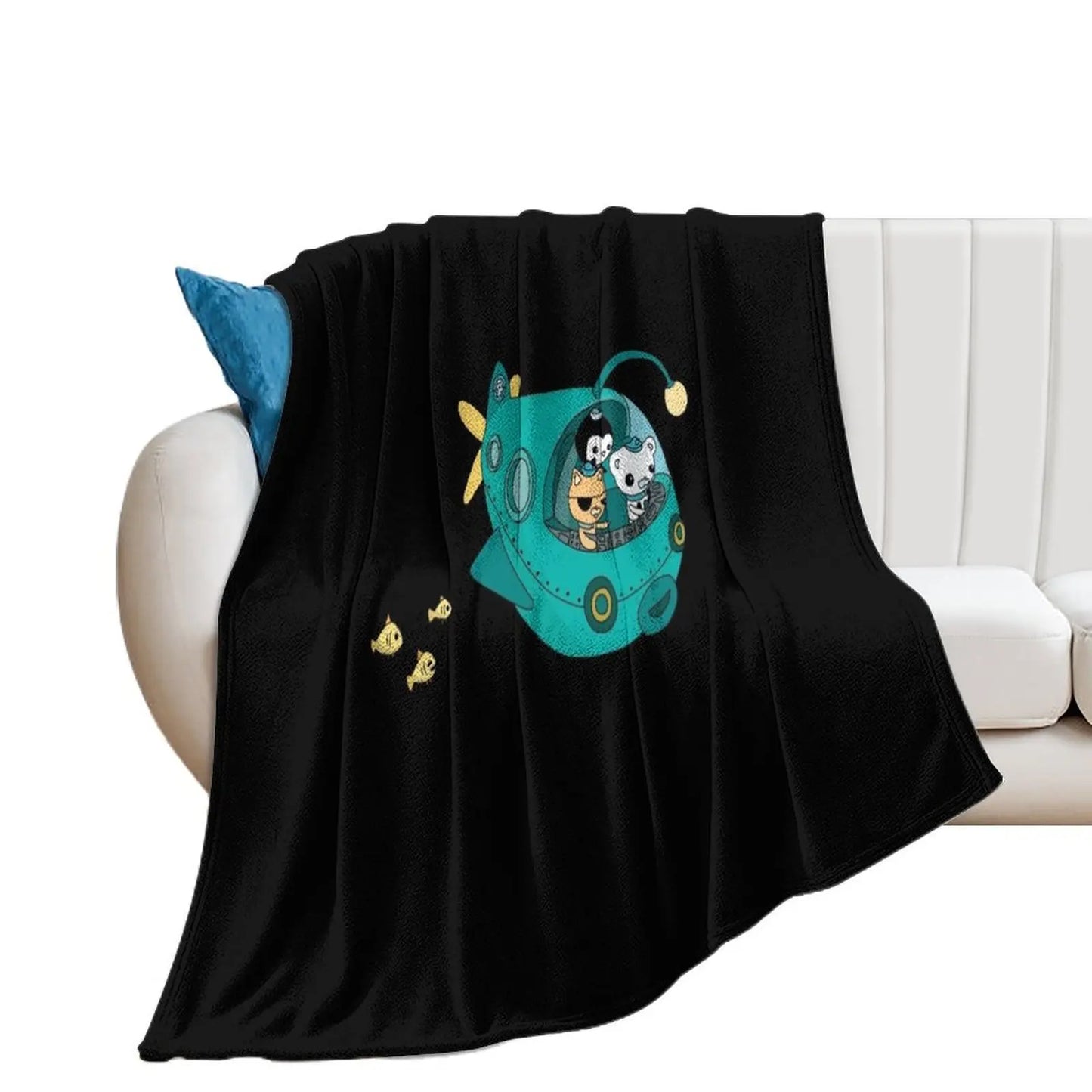 The Octonauts Throw Blanket Weighted