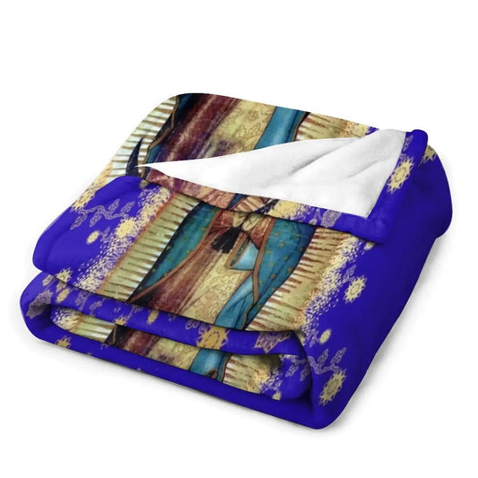 Our Lady of Guadalupe Mexican Weighted Blanket