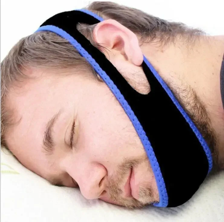 Anti Snore Stop Snoring Chin Strap Belt Anti Apnea Jaw Solution Sleep