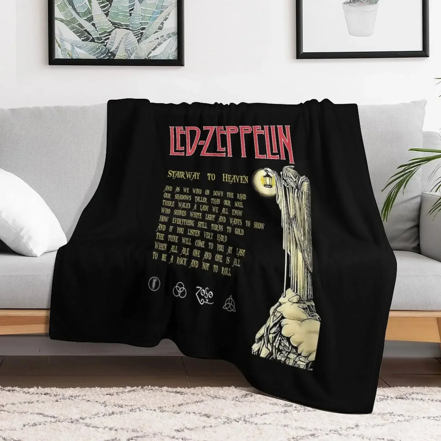Stairway To Heaven Album Weighted Blanket