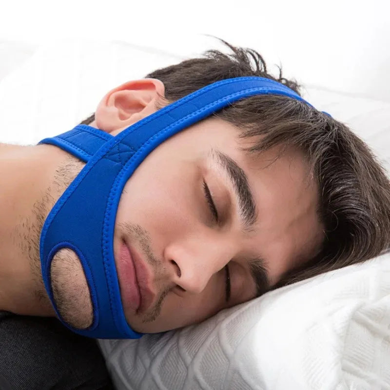 Anti Snore Stop Snoring Chin Strap Belt Anti Apnea Jaw Solution Sleep