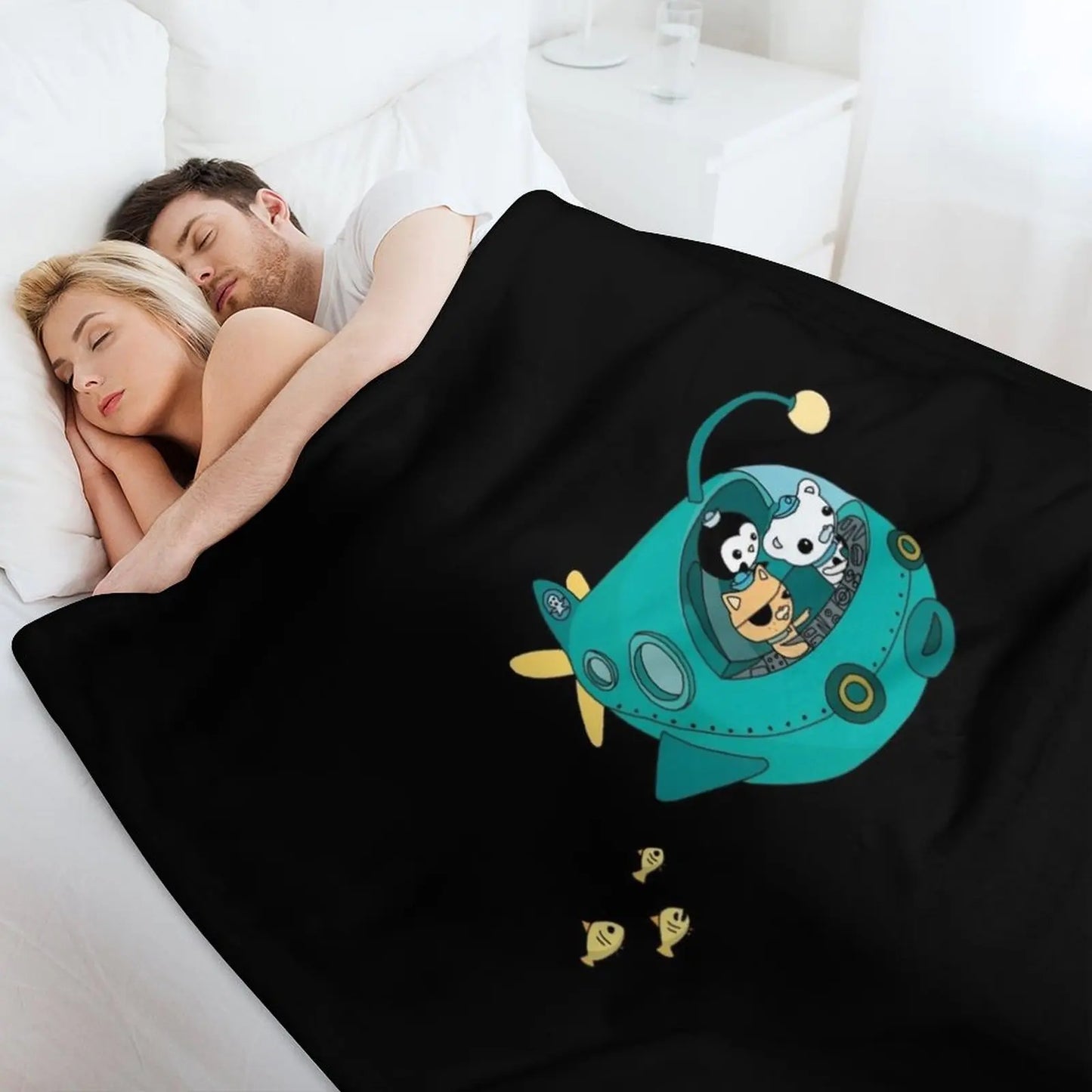 The Octonauts Throw Blanket Weighted
