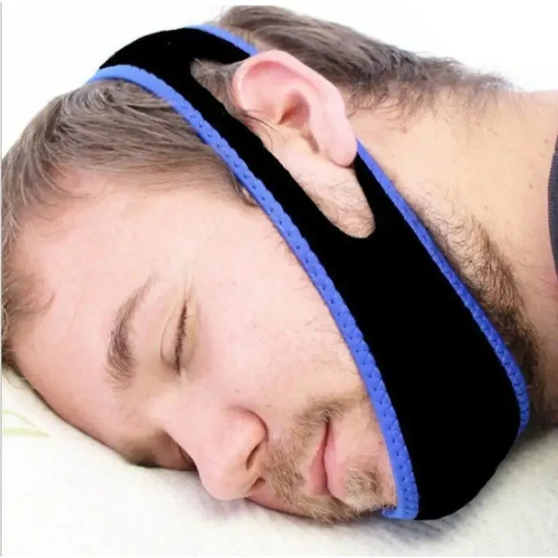 Anti Snore Stop Snoring Chin Strap Belt Anti Apnea Jaw Solution Sleep