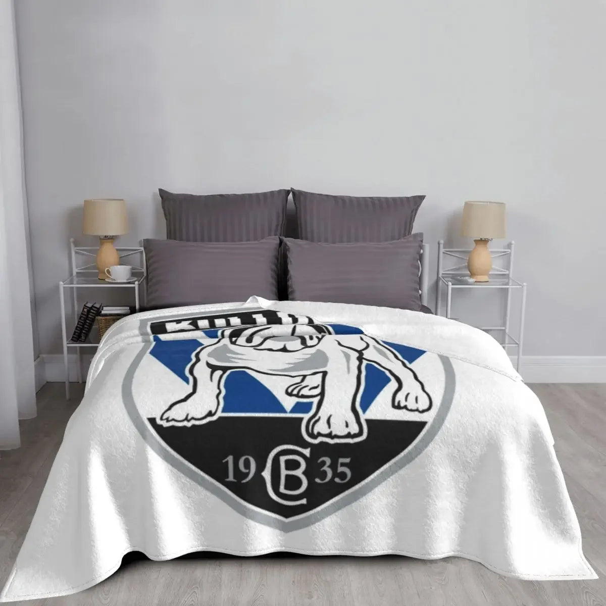 Canterbury Bankstown Bulldogs Weighted Blanket