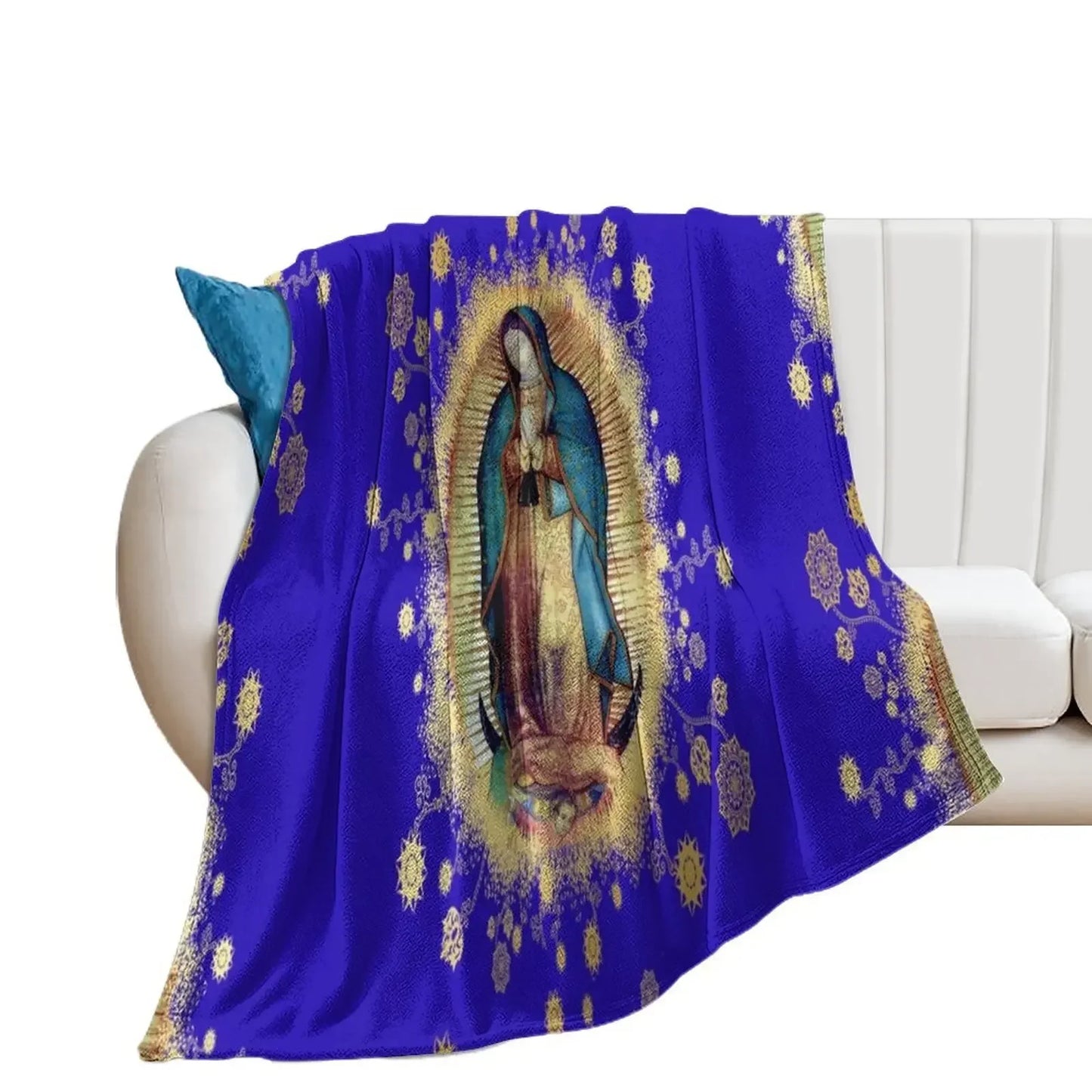 Our Lady of Guadalupe Mexican Weighted Blanket
