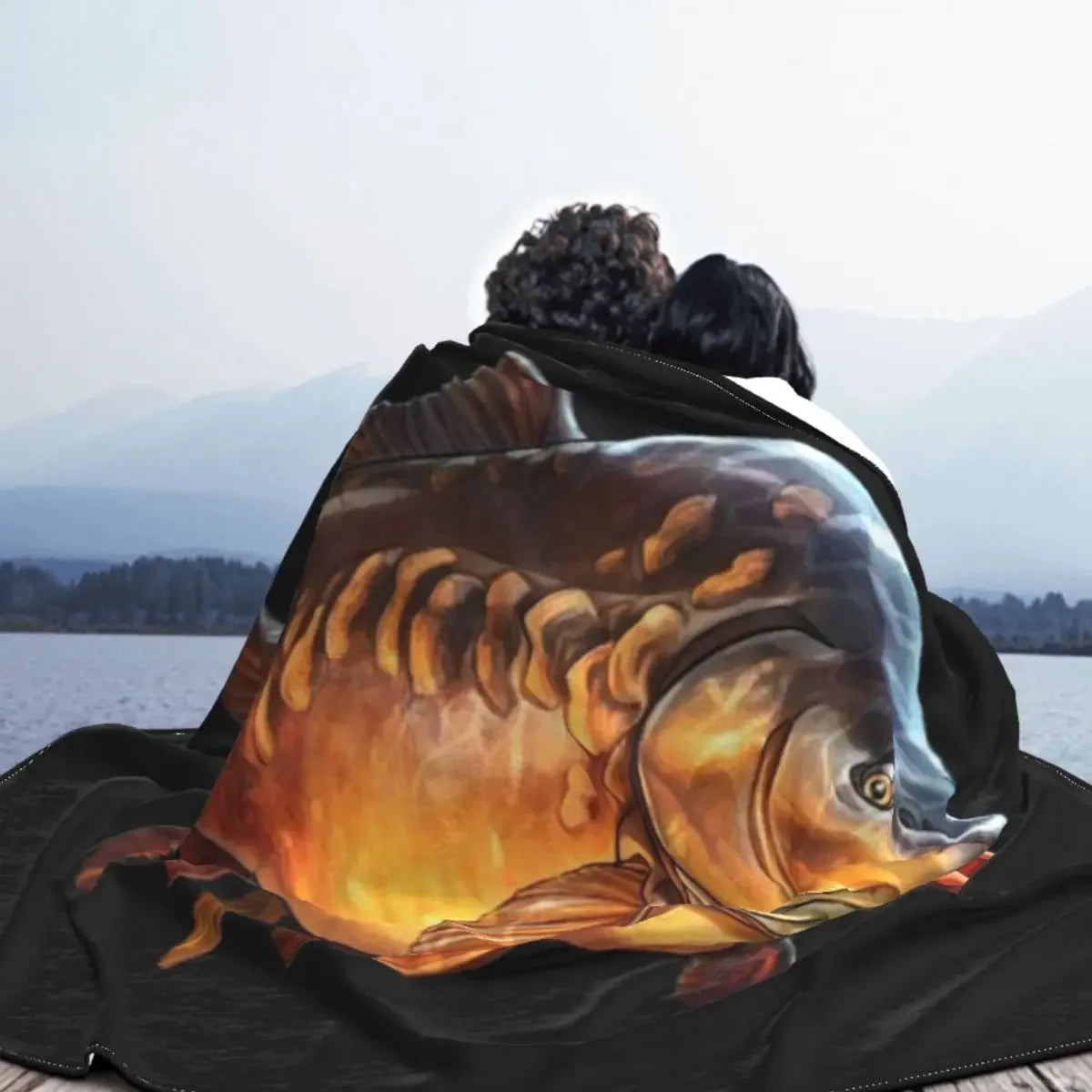 All Carp Fishing Lovers Weighted Blanket