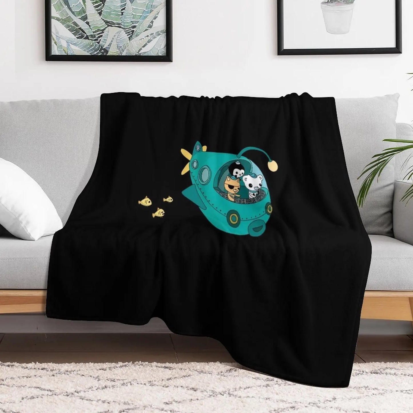 The Octonauts Throw Blanket Weighted