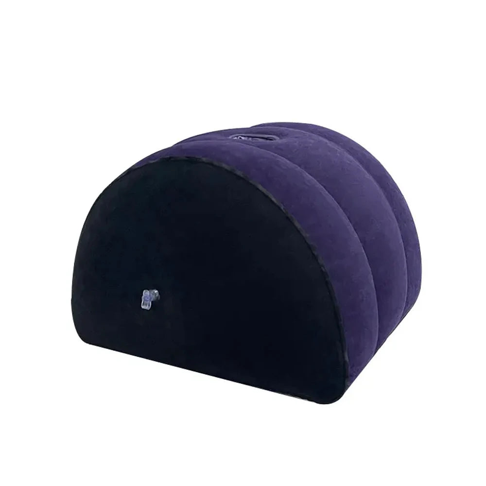 1Pc Inflatable Half-Circle Pillow