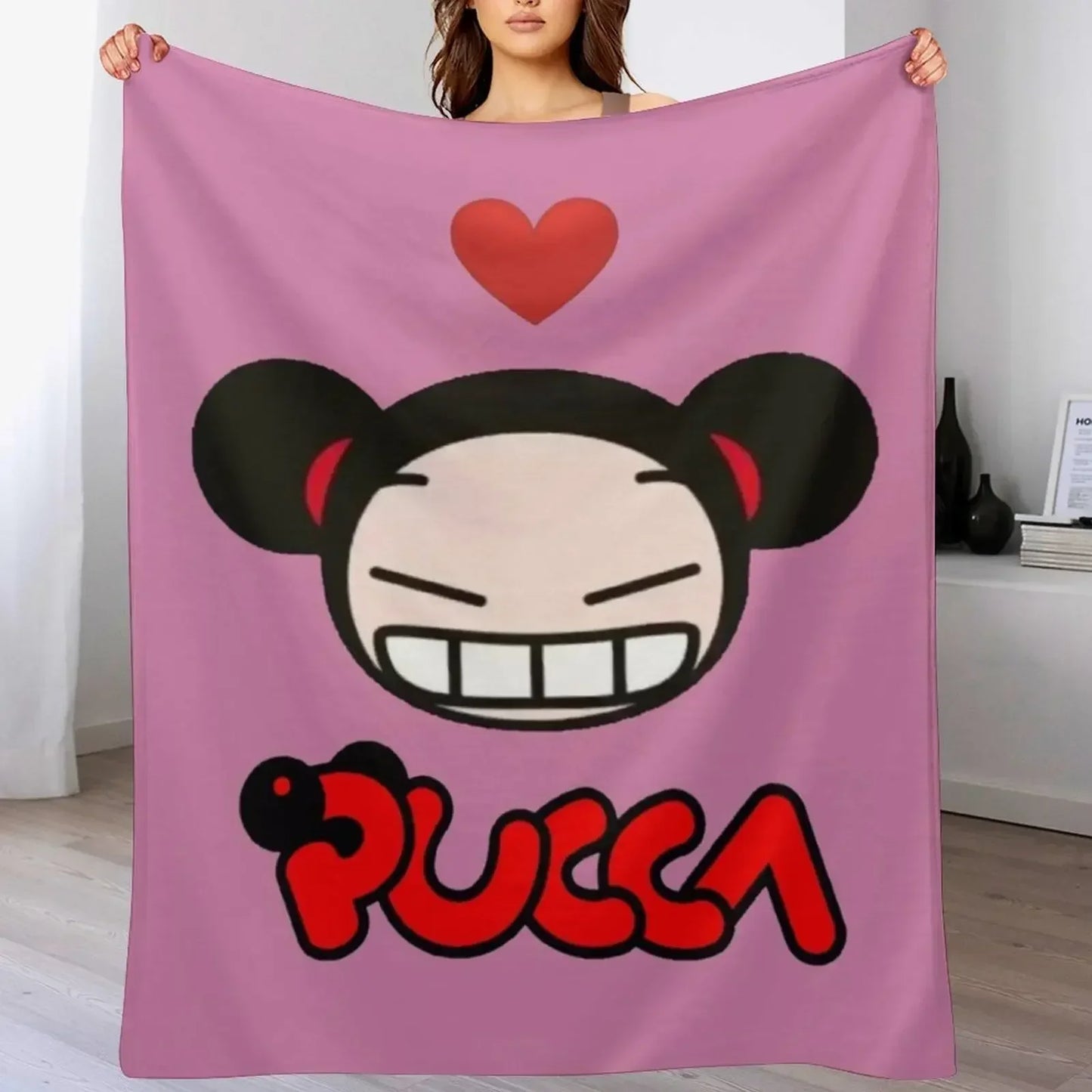 Pucca Throw Blanket