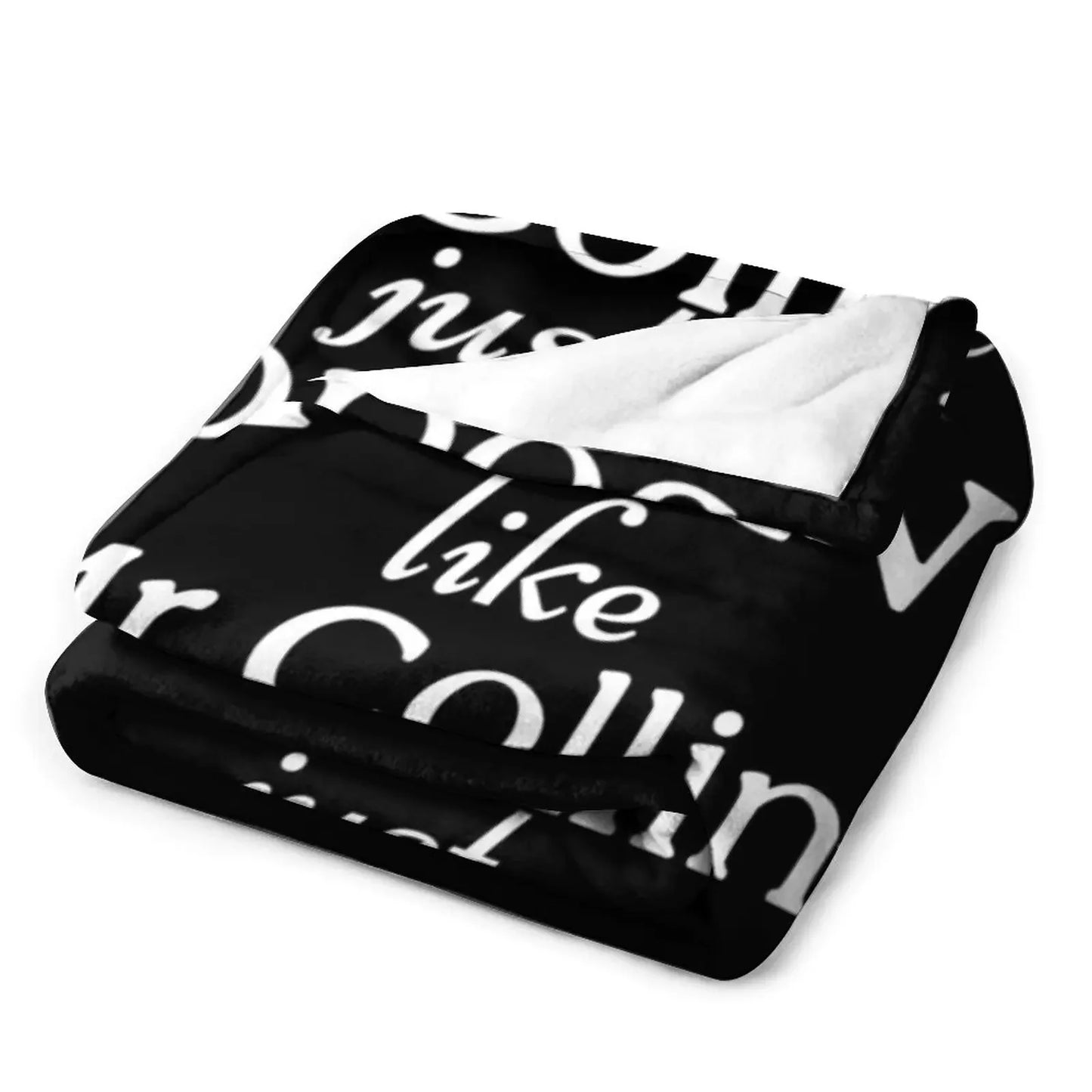 Run Like Mr. Collins Just Proposed Throw Blanket